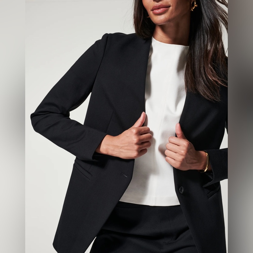 SPANX Classic Black Suit Jacket